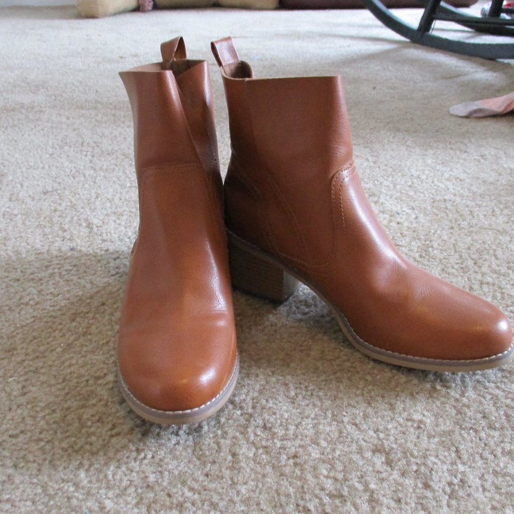 Mossimo Supply Co Brown Ankle Boots Size 11